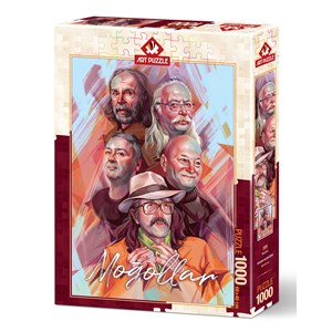 Art Puzzle (4585) - "Mongolians" - 1000 Teile Puzzle