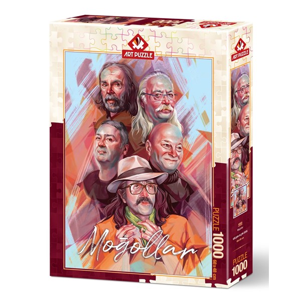 Art Puzzle (4585) - "Mongolians" - 1000 Teile Puzzle