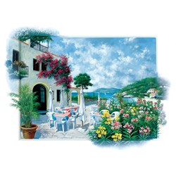 Art Puzzle (5026) - Peter Motz: "Beach Cafe" - 260 Teile Puzzle
