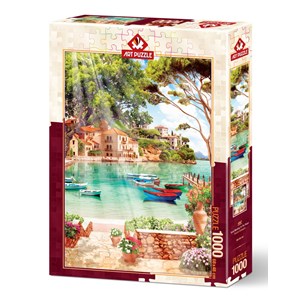 Art Puzzle (4367) - "Peaceful Good Morning" - 1000 Teile Puzzle