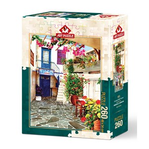 Art Puzzle (4581) - "Flower Courtyard" - 260 Teile Puzzle