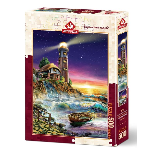Art Puzzle (4210) - "Der Leuchtturm" - 500 Teile Puzzle
