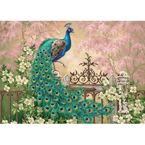 Art Puzzle (4272) - Dona Gelsinger: "Peacock" - 260 Teile Puzzle