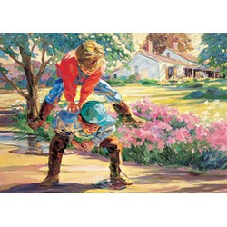 Art Puzzle (5032) - Corinne Hartley: "Children" - 260 Teile Puzzle