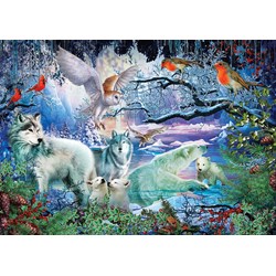 Art Puzzle (5073) - Ciro Marchetti: "Glacier Forest" - 500 Teile Puzzle