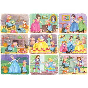 Bluebird Puzzle (70354) - "Cinderella" - 100 Teile Puzzle