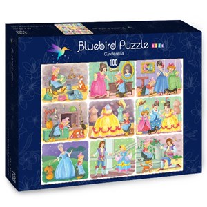 Bluebird Puzzle (70354) - "Cinderella" - 100 Teile Puzzle