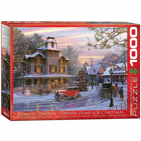 Eurographics (6000-0427) - Dominic Davison: "Weihnachtsnostalgie" - 1000 Teile Puzzle