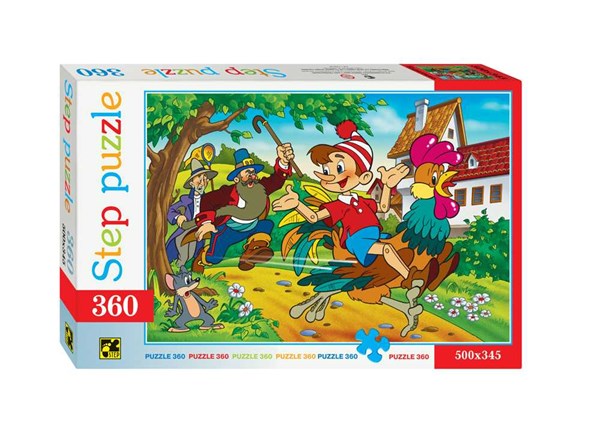 Step Puzzle (73031) - "​​Pinocchio" - 360 Teile Puzzle