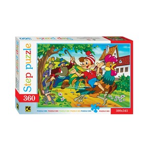 Step Puzzle (73031) - "​​Pinocchio" - 360 Teile Puzzle