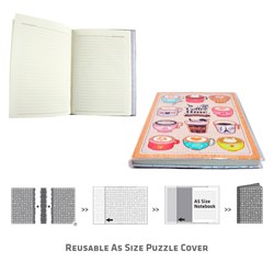 Pintoo (y1015) - "Puzzle Cover, Cafe shop" - 329 Teile Puzzle