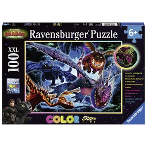 Ravensburger (13710) - "Dragon" - 100 Teile Puzzle