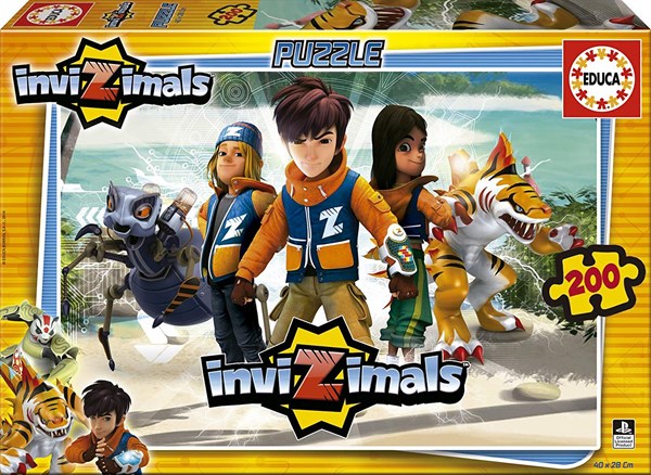 Educa (16179) - "Invizimals" - 200 Teile Puzzle