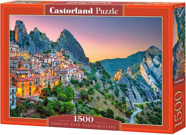 Castorland (151912) - "Sunrise over Castelmezzano" - 1500 Teile Puzzle