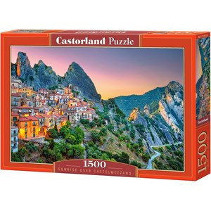 Castorland (151912) - "Sunrise over Castelmezzano" - 1500 Teile Puzzle