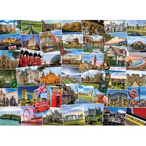 Eurographics (6000-5464) - "Vereinigtes Königreich" - 1000 Teile Puzzle