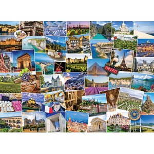 Eurographics (6000-5466) - "Frankreich" - 1000 Teile Puzzle