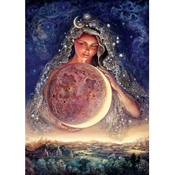Art Puzzle (5011) - Josephine Wall: "Moon Goddess" - 1000 Teile Puzzle