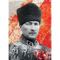 Art Puzzle (4377) - "Mustafa Kemal Atatürk" - 1000 Teile Puzzle