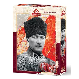 Art Puzzle (4377) - "Mustafa Kemal Atatürk" - 1000 Teile Puzzle