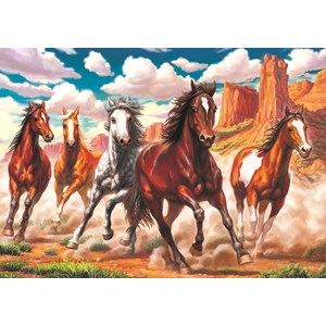 Art Puzzle (4224) - "Running Wild in the Valley" - 1000 Teile Puzzle