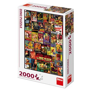 Dino (56114) - "Movie Posters" - 2000 Teile Puzzle