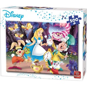 King International (55914) - "Disney, Alice in Wonderland" - 500 Teile Puzzle