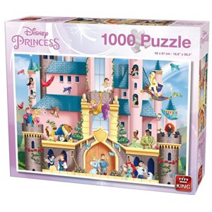 King International (55917) - "Disney Princess" - 1000 Teile Puzzle