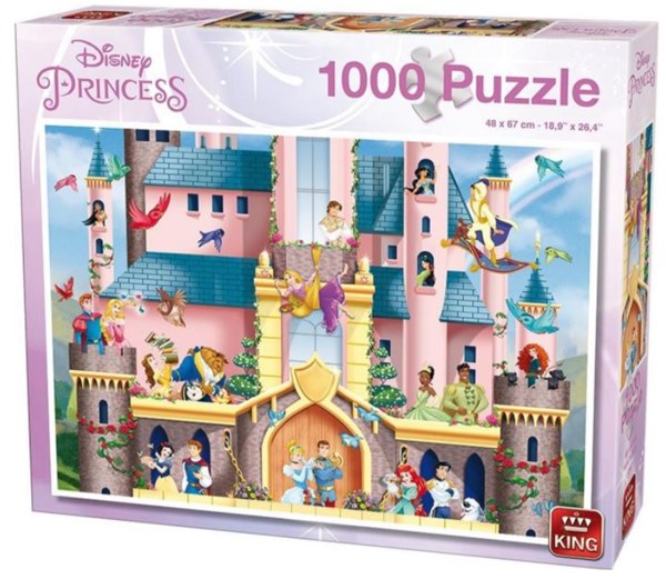 King International (55917) - "Disney Princess" - 1000 Teile Puzzle