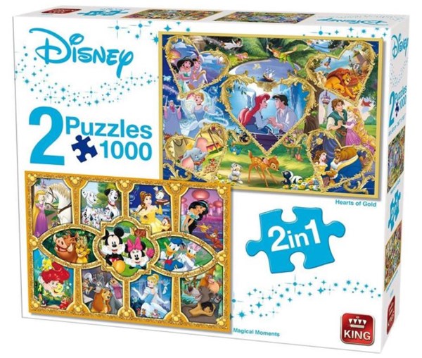 King International (55920) - "Disney" - 1000 Teile Puzzle