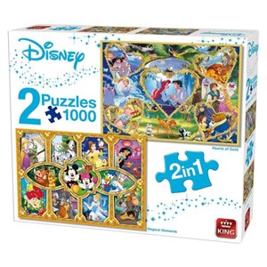 King International (55920) - "Disney" - 1000 Teile Puzzle