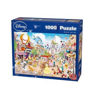 King International (55886) - "Disneyland" - 1000 Teile Puzzle