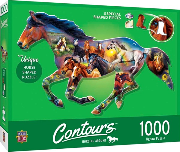 MasterPieces (72052) - "Wild Horse" - 1000 Teile Puzzle