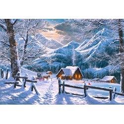 Castorland (C-151905) - "Snowy Morning" - 1500 Teile Puzzle