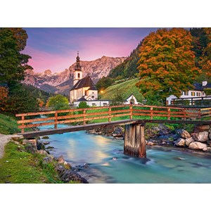 Castorland (C-200801) - "Sunset in Ramsau" - 2000 Teile Puzzle