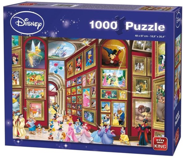 King International (55903) - "Disney Gallery" - 1000 Teile Puzzle