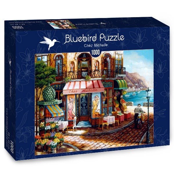 Bluebird Puzzle (70124) - "Chez Michelle" - 1000 Teile Puzzle