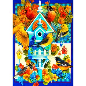 Bluebird Puzzle (70420) - David Galchutt: "The Avian Sanctuary" - 1000 Teile Puzzle