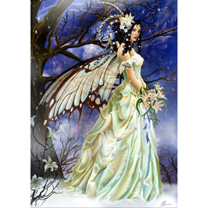 Bluebird Puzzle (70423) - Nene Thomas: "Mist Bride" - 1000 Teile Puzzle