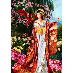Bluebird Puzzle (70425) - Nene Thomas: "Sekkerastoya Queen of Silk" - 1000 Teile Puzzle
