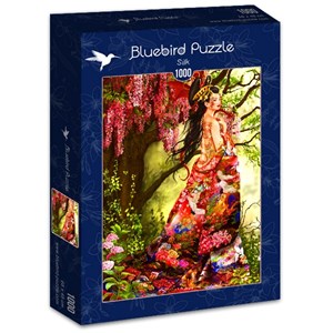 Bluebird Puzzle (70426) - Nene Thomas: "Silk" - 1000 Teile Puzzle