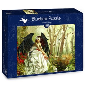 Bluebird Puzzle (70427) - Nene Thomas: "Swan Song" - 1000 Teile Puzzle