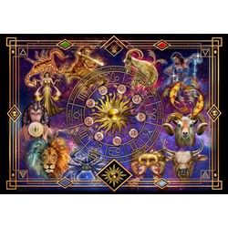 Bluebird Puzzle (70123) - Ciro Marchetti: "Zodiac Montage" - 1000 Teile Puzzle