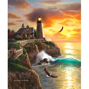 SunsOut (66034) - William Clayton Hallmark: "Eagle Ridge" - 1000 Teile Puzzle