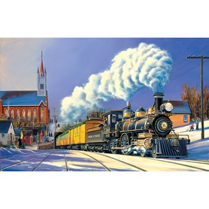 SunsOut (69942) - Marc Desobeau: "Winter Arrival" - 1000 Teile Puzzle