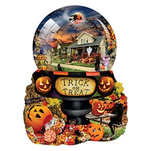 SunsOut (96064) - Lori Schory: "Halloween Globe" - 1000 Teile Puzzle