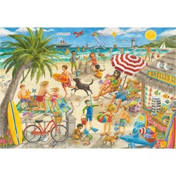 Ravensburger (10842) - "Sunshine at Shelly's" - 100 Teile Puzzle