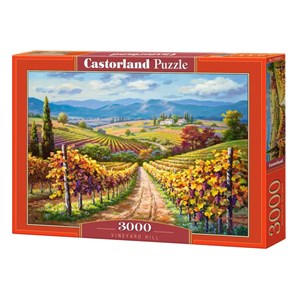 Castorland (300587) - "Vineyard hill" - 3000 Teile Puzzle