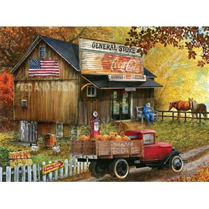 SunsOut (28649) - Tom Wood: "Seed and Feed General Store" - 1000 Teile Puzzle