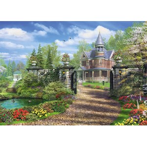 Schmidt Spiele (59618) - Dominic Davison: "Idyllic Landgut" - 1000 Teile Puzzle